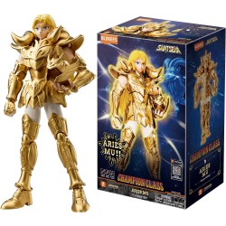 Boneco Saint Seiya Os Cavaleiros do Zodíaco Mu Aries Champion Class Blokees