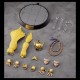 Boneco Saint Seiya Os Cavaleiros do Zodíaco Mu Aries Champion Class Blokees