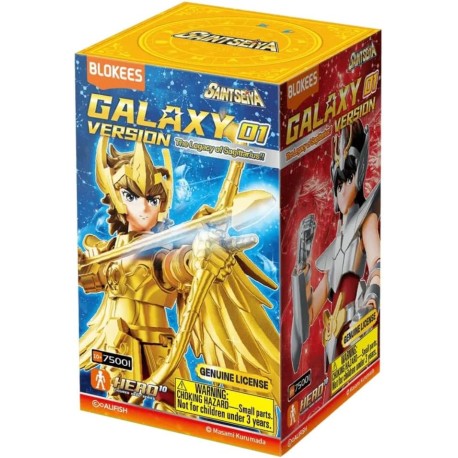 Boneco Saint Seiya Os Cavaleiros do Zodíaco The Legacy of Sagittarius!! Galaxy Version 01 Blokees