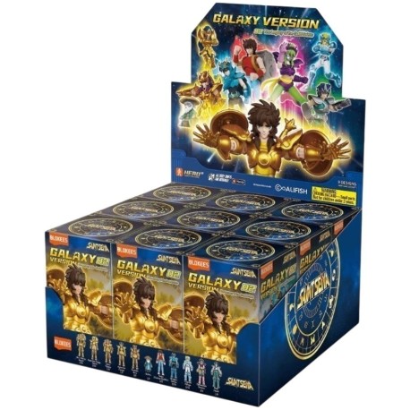Boneco Saint Seiya Os Cavaleiros do Zodíaco The Legacy of the Gold Saints Galaxy Version 02 Blokees