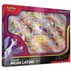 Box Pokémon Coleção Mega Latias EX Copag