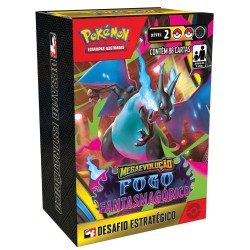 Desafio Estratégico Pokémon Mega Evolução Fogo Fantasmagórico Copag
