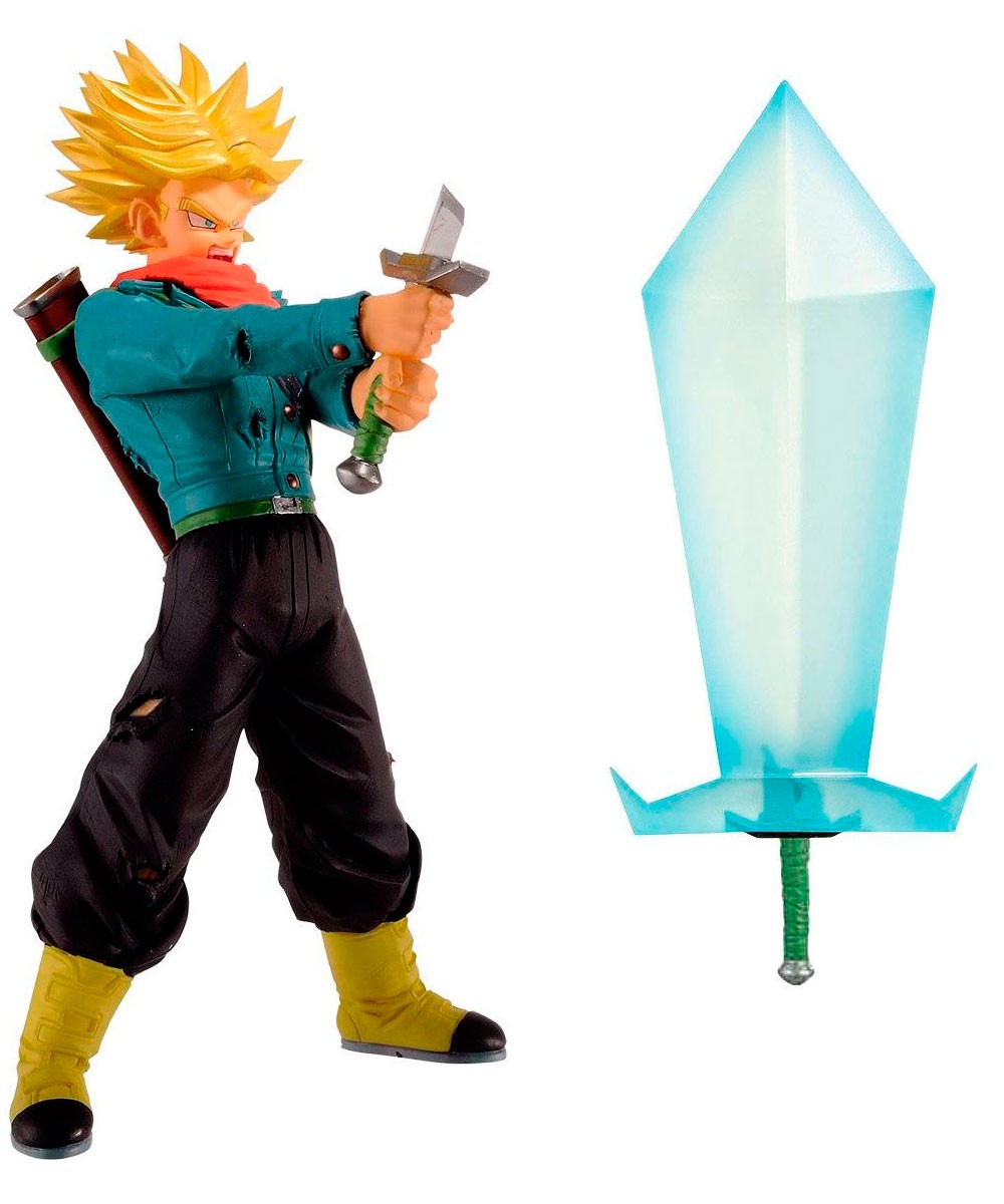 Boneco Dragon Ball Super Trunks do Futuro Final Hope Slash com Sword of  Light Bandai Banpresto