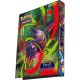 Pasta Fichário Pokémon Mega Evolução Fogo Fantasmagórico Capa Dura 4 Argolas