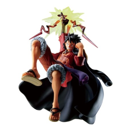 Boneco One Piece Monkey D. Luffy II Special Battle Record Collection Bandai Banpresto