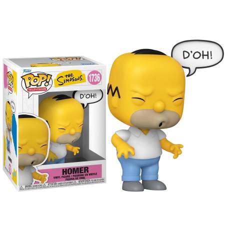 Boneco The Simpsons Homer D'oh! Pop Funko 1736