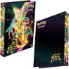 Pasta Fichário Pokémon Mega Evolução Heróis Excelsos Capa Dura 4 Argolas