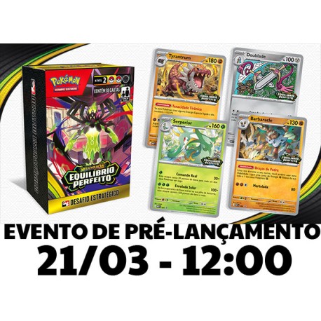 Inscrição Torneio Pokémon Pre-Release Mega Evolução Fogo Fantasmagórico - 01/11 - 12:30