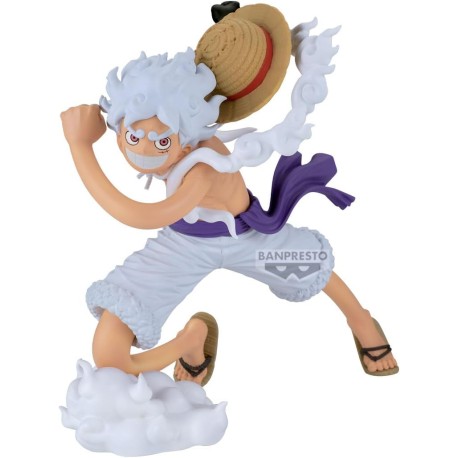 Boneco One Piece Monkey D. Luffy Gear5 - II Nika Grandista Bandai Banpresto