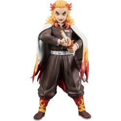 Boneco Demon Slayer Kimetsu no Yaiba Kyojuro Rengoku Grandista Bandai Banpresto