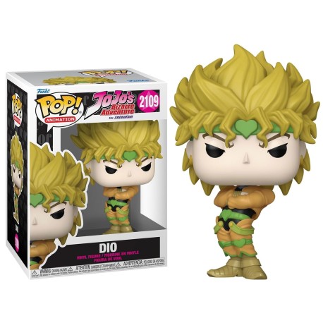 Boneco JoJo's Bizarre Adventure Dio Pop Funko 2109