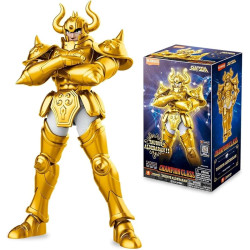 Boneco Saint Seiya Os Cavaleiros do Zodíaco Aldebaran Taurus Champion Class Blokees