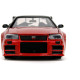 Miniatura Nissan Skyline GTR R34 2002 Godzilla escala 1:24 Jada