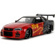 Miniatura Nissan Skyline GTR R34 2002 Godzilla escala 1:24 Jada