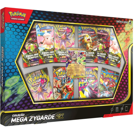 Box Pokémon Coleção Mega Zygarde EX Copag