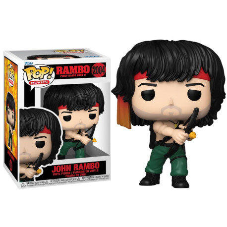 Boneco Rambo First Blood Part II John Rambo Pop Funko 2004