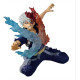 Boneco My Hero Academia Shoto Todoroki III The Amazing Heroes Plus Bandai Banpresto