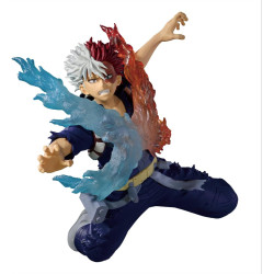 Boneco My Hero Academia Shoto Todoroki III The Amazing Heroes Plus Bandai Banpresto