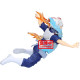 Boneco My Hero Academia Shoto Todoroki III The Amazing Heroes Plus Bandai Banpresto