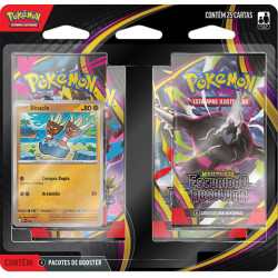 Quádruplo Pack Pokémon Mega Evolução Escuridão Absoluta Binacle Copag