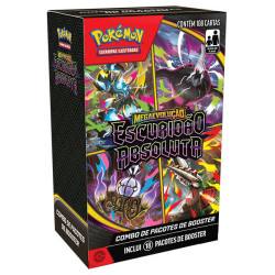 Box 18 Boosters Cards Pokémon Mega Evolução Escuridão Absoluta Copag