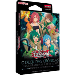Deck Estrutural Yu-Gi-Oh! O Deck das Crônicas: Encantadoras Espirituais Edição Totalmente Metalizada