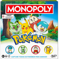 Jogo de Tabuleiro Monopoly Pokémon Hasbro