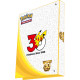Pasta Fichário Pokémon Celebração de 30 Anos Capa Dura 4 Argolas