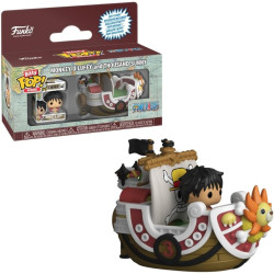 Boneco One Piece Monkey D. Luffy and Thousand Sunny Bitty Pop Funko