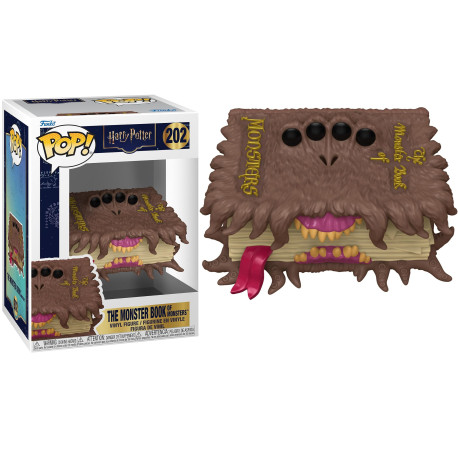 Boneco Harry Potter The Monster Book of Monsters Pop Funko 202