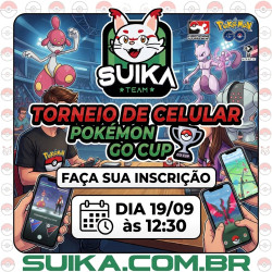 Inscrição Torneio Pokémon GO League Cup - 19/09 - 12:30h