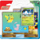 Kit com 2 Triple Pack Pokémon Celebração de 30 anos Lucario e Exeggutor de Alola com Adesivos Copag