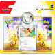 Blister Duplo Pokémon Celebração de 30 anos Eevee com moeda Copag