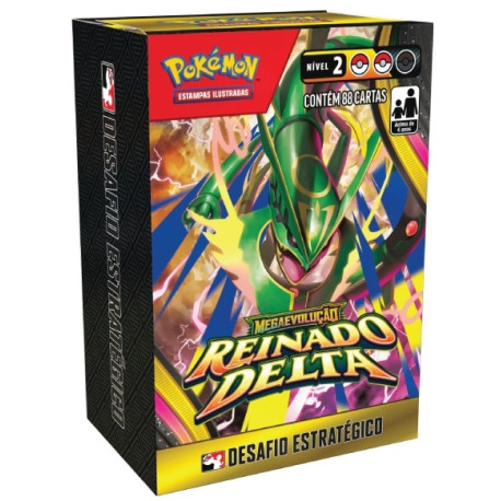 Desafio Estratégico Pokémon Mega Evolução Reinado Delta Copag