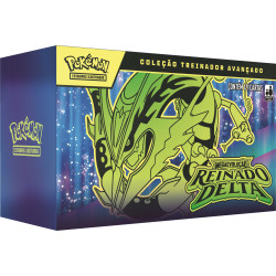 Box Elite Pokémon Mega Evolução Reinado Delta Coleção Treinador Avançado Copag