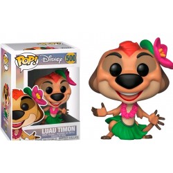 Boneco  Disney O Rei Leão Timão Luau Pop Funko 500