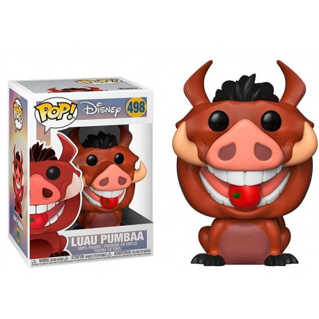 Boneco Disney O Rei Leão Pumbaa Luau Pop Funko 498
