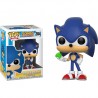 Boneco Sonic The Hedgehog Emerald Pop Funko 284