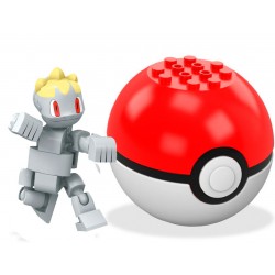 Bonecos Pokémon Machop com Poké Ball Mega Construx