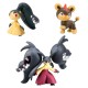 3 Bonecos Pokémon XY Mawile, Litleo e Mega-Mawile Tomy