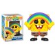 Boneco Bob Esponja Calça Quadrada Arco-íris  Pop Funko 558