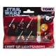 Chaveiro Star Wars Lightsaber com Luz de LED Tomy