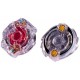 2 Piões Beyblade Burst Evolution Xcalius X2 VS Yegdrion Y2 Ataque Resistência Hasbro