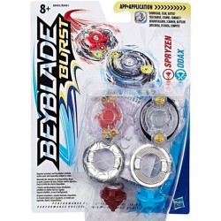 2 Piões Beyblade Burst  Spryzen VS Odax Equilíbrio e Ataque Hasbro