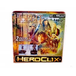 Jogo de Tabuleiro O Hobbit: A Desolação de Smaug Serie 2 com 2 Bonecos Heroclix Sortido Wizkids Neca