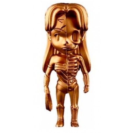 Boneco DC Comics Mulher Maravilha Edição Limitada Dourado XXRay Mighty Jaxx