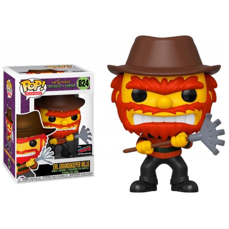 Boneco The Simpsons Casa da Árvore dos Horrores Evil Groundskeeper Willie Exclusive 2019 Fall Convention Limited Edition Pop Fun