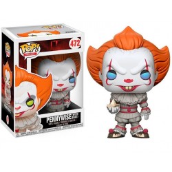 Boneco It Pennywise With Boat Pop Funko 472