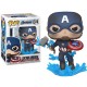 Boneco Marvel Avengers Endgame Capitão America Com Mjölnir Pop Funko 573