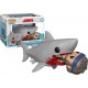 Boneco Jaws O Grande Tubarão Branco Shark Biting Quint 2019 San Diego Comic Con Exclusive Pop Funko 760